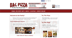 Desktop Screenshot of bnlpizza.com